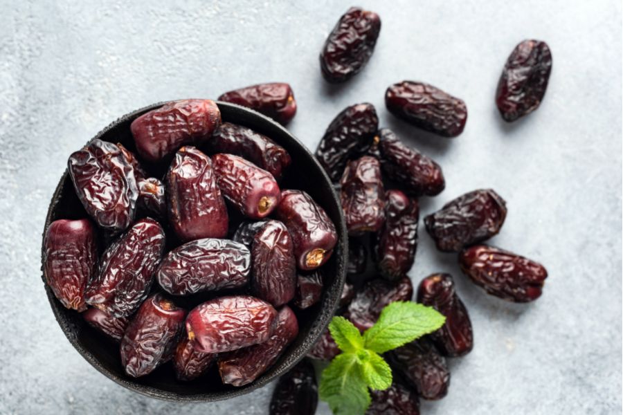 Dates in a bowl